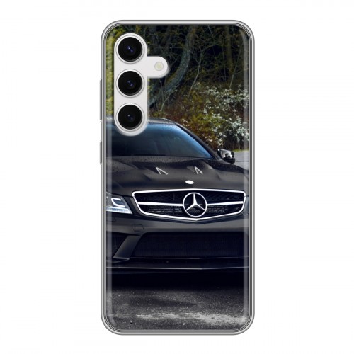Дизайнерский силиконовый чехол для Samsung Galaxy S24 Mercedes