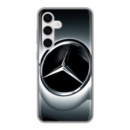 Дизайнерский силиконовый чехол для Samsung Galaxy S24 Mercedes
