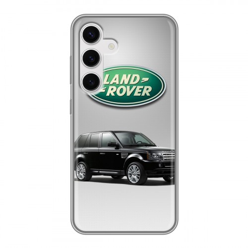 Дизайнерский силиконовый чехол для Samsung Galaxy S24 Land Rover