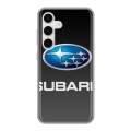 Дизайнерский силиконовый чехол для Samsung Galaxy S24 Subaru