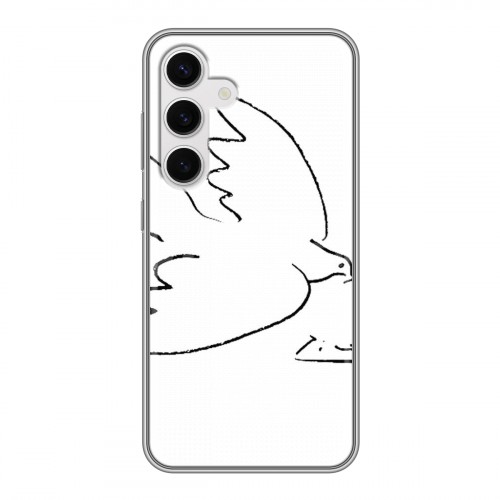 Дизайнерский силиконовый чехол для Samsung Galaxy S24
