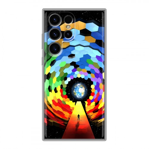 Дизайнерский силиконовый чехол для Samsung Galaxy S24 Ultra