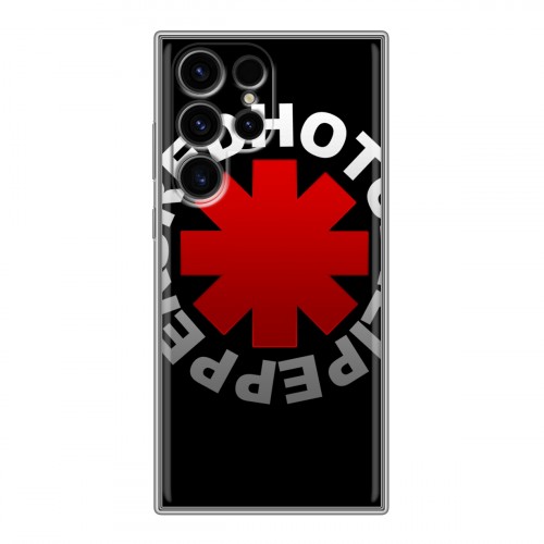 Дизайнерский пластиковый чехол для Samsung Galaxy S24 Ultra Red Hot Chili Peppers