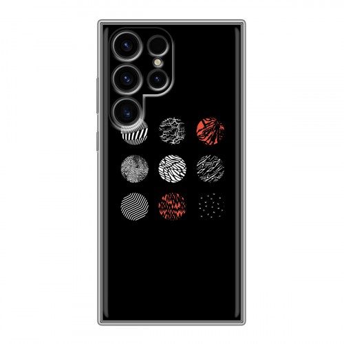 Дизайнерский силиконовый чехол для Samsung Galaxy S24 Ultra Twenty One Pilots
