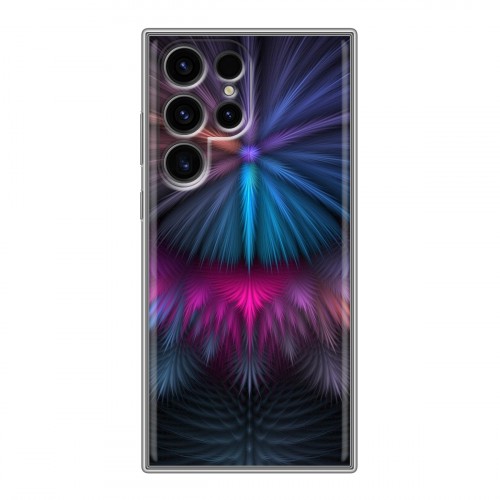 Дизайнерский силиконовый чехол для Samsung Galaxy S24 Ultra Красочные абстракции