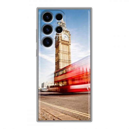 Дизайнерский силиконовый чехол для Samsung Galaxy S24 Ultra Лондон