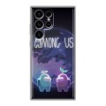 Дизайнерский силиконовый чехол для Samsung Galaxy S24 Ultra Among Us