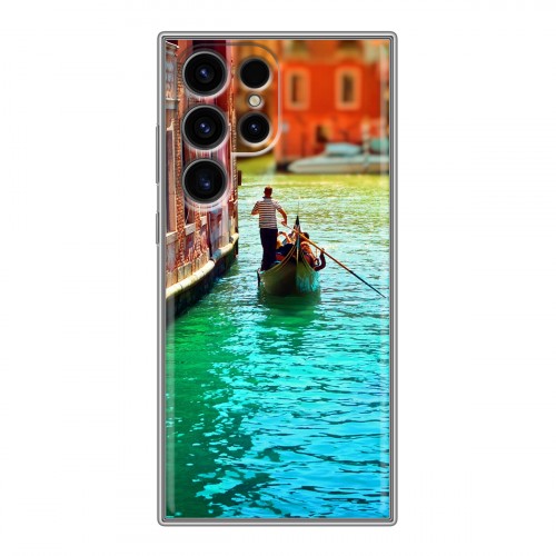 Дизайнерский силиконовый чехол для Samsung Galaxy S24 Ultra Венеция