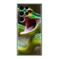 Дизайнерский пластиковый чехол для Samsung Galaxy S24 Ultra Змеи