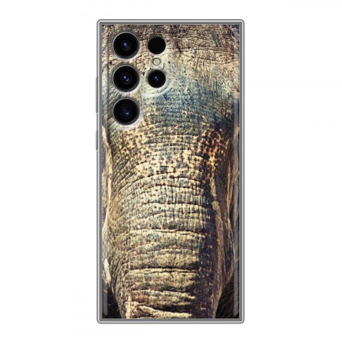 Дизайнерский силиконовый чехол для Samsung Galaxy S24 Ultra Слоны