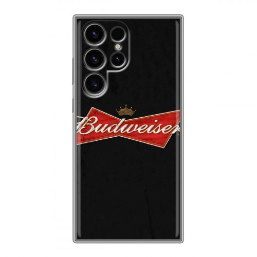 Дизайнерский пластиковый чехол для Samsung Galaxy S24 Ultra Budweiser