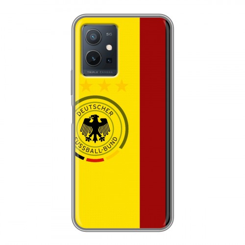 Дизайнерский силиконовый чехол для Vivo Y55 5G Флаг Германии