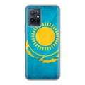 Дизайнерский силиконовый чехол для Vivo Y55 5G Флаг Казахстана