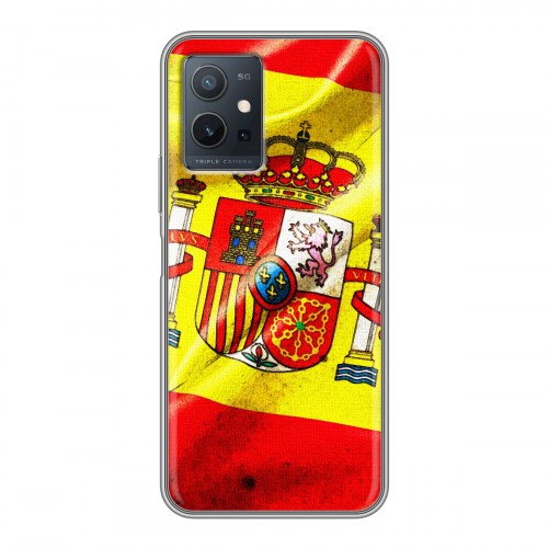 Дизайнерский силиконовый чехол для Vivo Y55 5G Флаг Испании