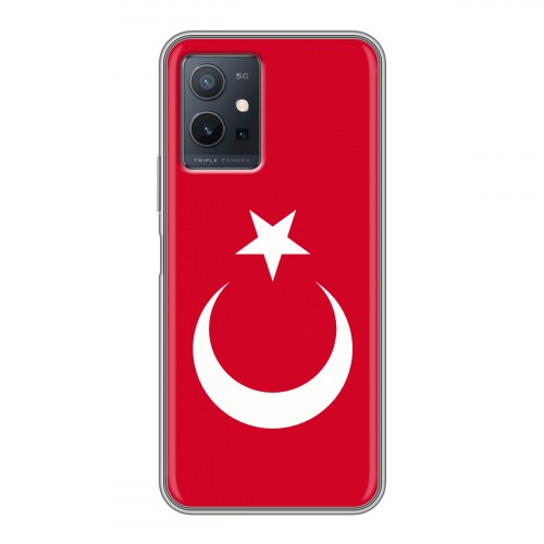 Дизайнерский силиконовый чехол для Vivo Y55 5G Флаг Турции