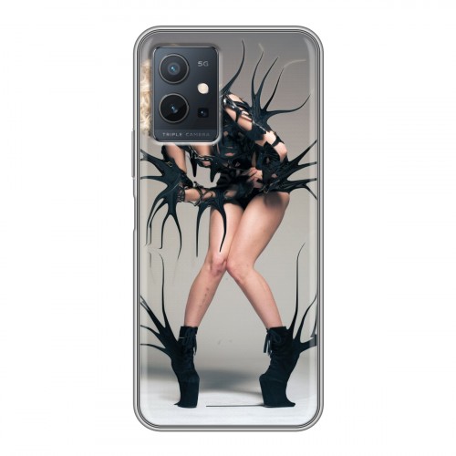Дизайнерский силиконовый чехол для Vivo Y55 5G Леди Гага