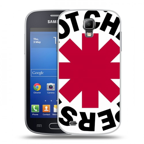 Дизайнерский пластиковый чехол для Samsung Galaxy S4 Active Red Hot Chili Peppers
