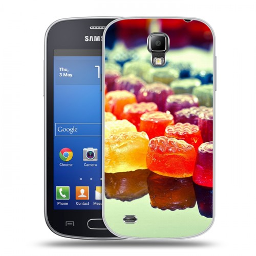 Дизайнерский пластиковый чехол для Samsung Galaxy S4 Active Мармелад