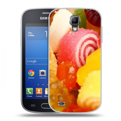 Дизайнерский пластиковый чехол для Samsung Galaxy S4 Active Мармелад