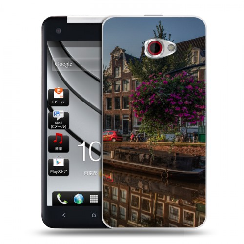 Дизайнерский пластиковый чехол для HTC Butterfly S амстердам