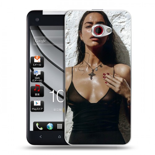 Дизайнерский пластиковый чехол для HTC Butterfly S Ирина Шейк