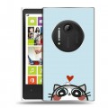 Дизайнерский пластиковый чехол для Nokia Lumia 1020 Коты