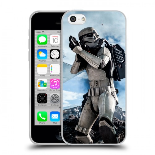 Дизайнерский пластиковый чехол для Iphone 5c Star Wars Battlefront