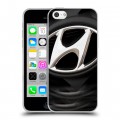 Дизайнерский пластиковый чехол для Iphone 5c Hyundai