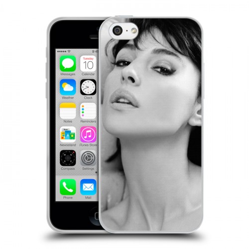 Дизайнерский пластиковый чехол для Iphone 5c Моника Белуччи