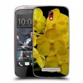 Дизайнерский пластиковый чехол для HTC Desire 500 Орхидеи