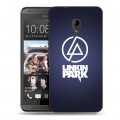 Дизайнерский пластиковый чехол для HTC Desire 700 Linkin Park
