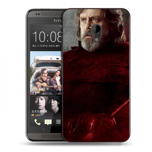 Дизайнерский пластиковый чехол для HTC Desire 700 Star Wars : The Last Jedi