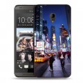 Дизайнерский силиконовый чехол для HTC Desire 700 Нью-Йорк