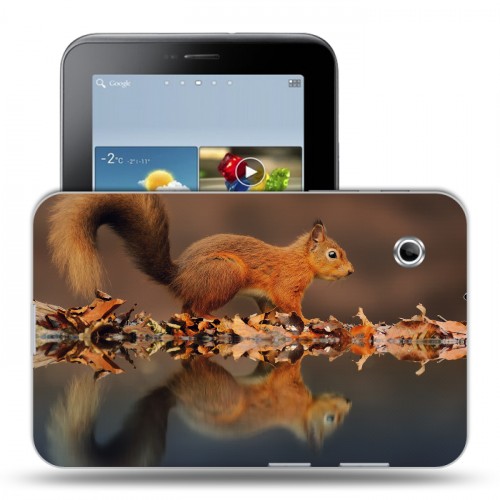 Дизайнерский силиконовый чехол для Samsung Galaxy Tab 2 7.0 Грызуны