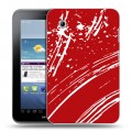 Дизайнерский силиконовый чехол для Samsung Galaxy Tab 2 7.0 Абстракции