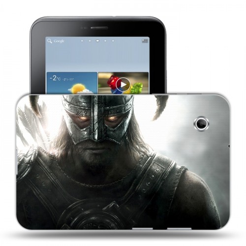 Дизайнерский силиконовый чехол для Samsung Galaxy Tab 2 7.0 Skyrim
