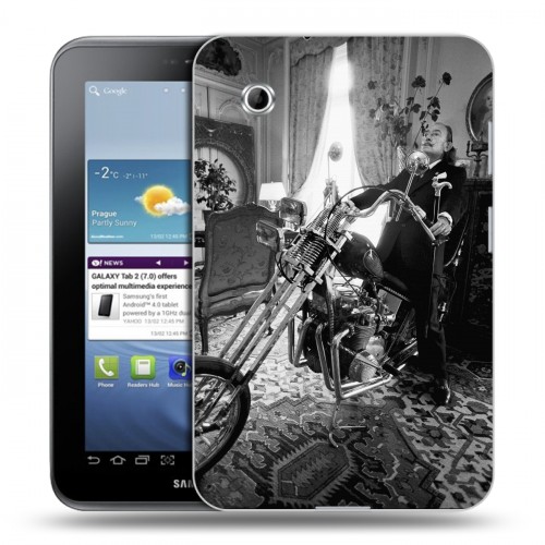 Дизайнерский силиконовый чехол для Samsung Galaxy Tab 2 7.0 Сальвадор Дали