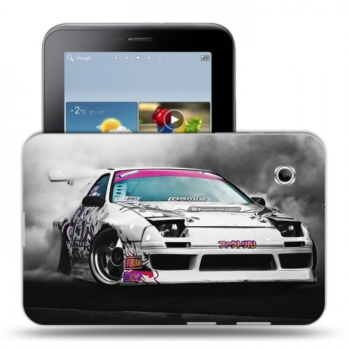 Дизайнерский силиконовый чехол для Samsung Galaxy Tab 2 7.0 Дрифт