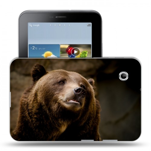 Дизайнерский силиконовый чехол для Samsung Galaxy Tab 2 7.0 Медведи