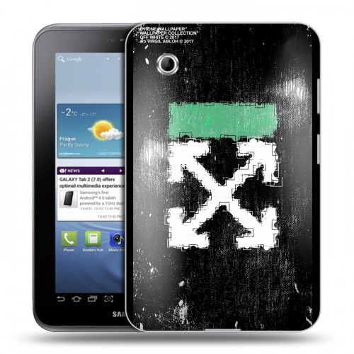 Дизайнерский силиконовый чехол для Samsung Galaxy Tab 2 7.0 Модные чехлы