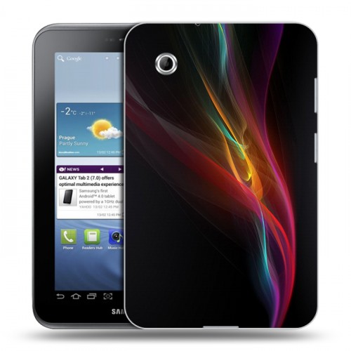 Дизайнерский силиконовый чехол для Samsung Galaxy Tab 2 7.0 Энергия красоты