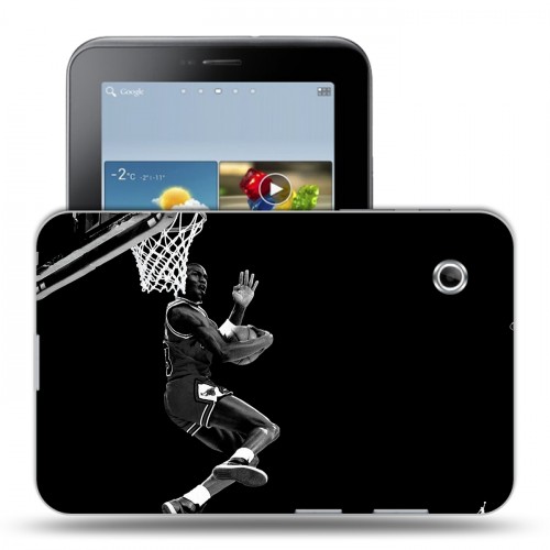 Дизайнерский силиконовый чехол для Samsung Galaxy Tab 2 7.0 Майкл Джордан
