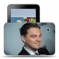 Дизайнерский силиконовый чехол для Samsung Galaxy Tab 2 7.0 Леонардо Дикаприо