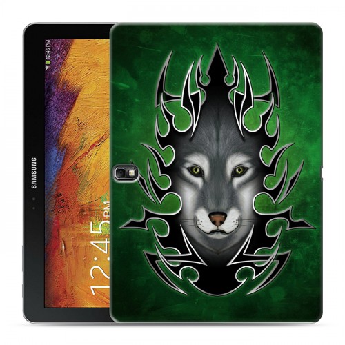Дизайнерский силиконовый чехол для Samsung Galaxy Note 10.1 2014 editon Племенные животные