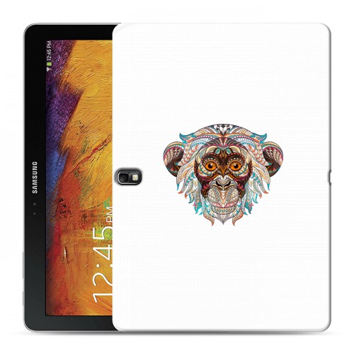 Дизайнерский силиконовый чехол для Samsung Galaxy Note 10.1 2014 editon Животный арт 4