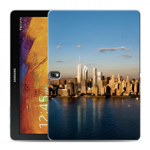 Дизайнерский силиконовый чехол для Samsung Galaxy Note 10.1 2014 editon Нью-Йорк