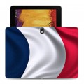 Дизайнерский силиконовый чехол для Samsung Galaxy Note 10.1 2014 editon Флаг Франции