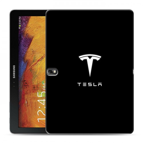 Дизайнерский силиконовый чехол для Samsung Galaxy Note 10.1 2014 editon Tesla