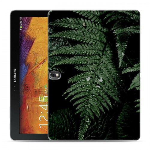 Дизайнерский силиконовый чехол для Samsung Galaxy Note 10.1 2014 editon Нуарные листья