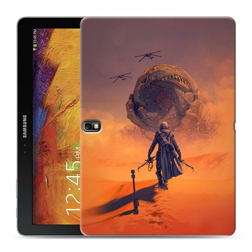 Дизайнерский силиконовый чехол для Samsung Galaxy Note 10.1 2014 editon Дюна 2021